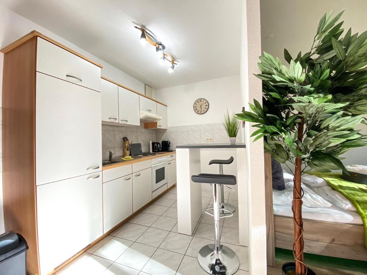 Wohlfuehl-Apartment Mit Kostenfreier Tiefgarage, Wifi & Terrasse Leipzig Extérieur photo